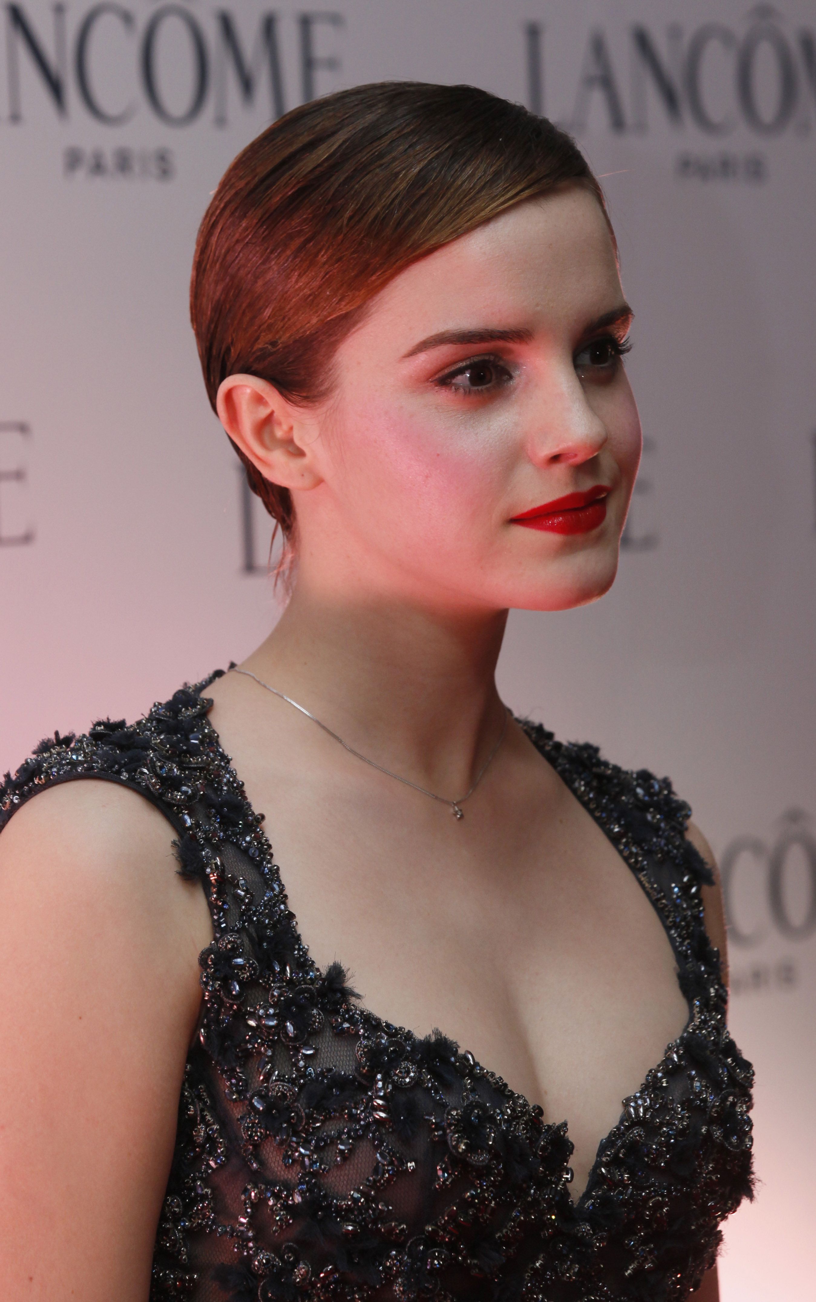 Emma Watson - Promotional Event For A Cosmetic Brand In Hong Kong